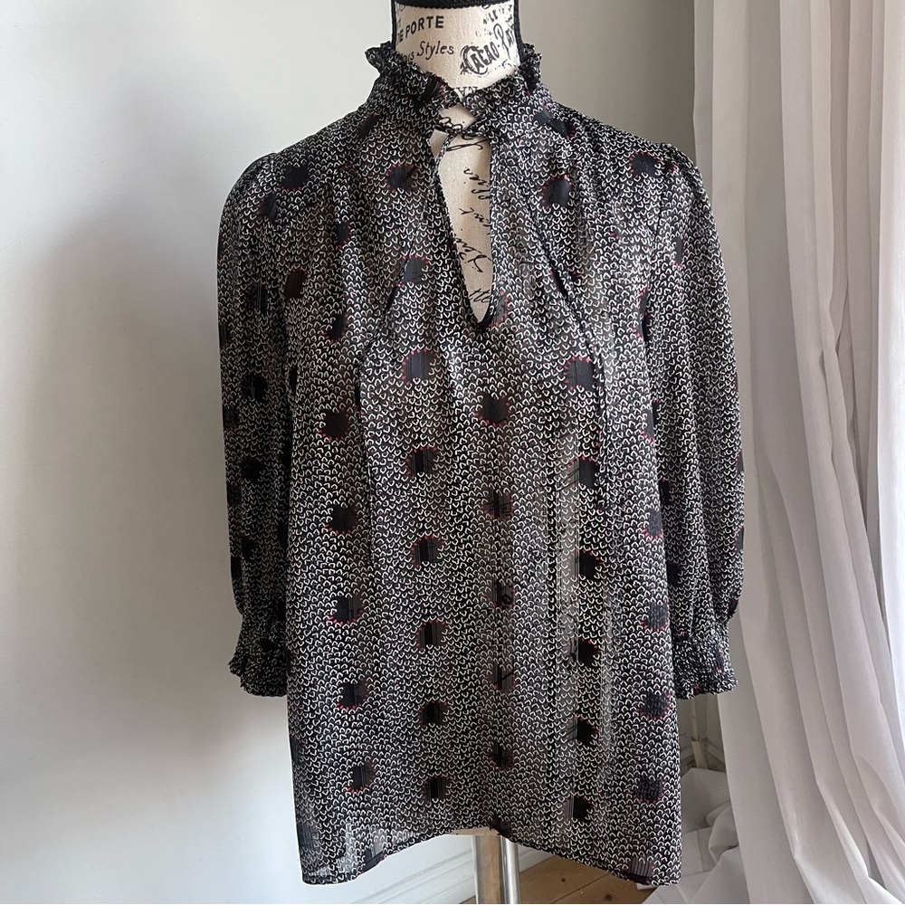 Ba&sh Ruffled Relaxed Blouse - Picture 2 of 9